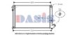 AKS DASIS 160005N Radiator, engine cooling